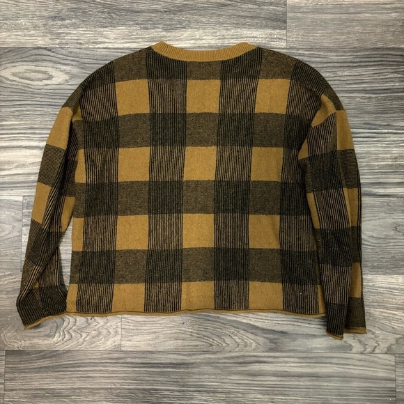 Madewell inkcheck plaid sweater - Picture 3 of 3